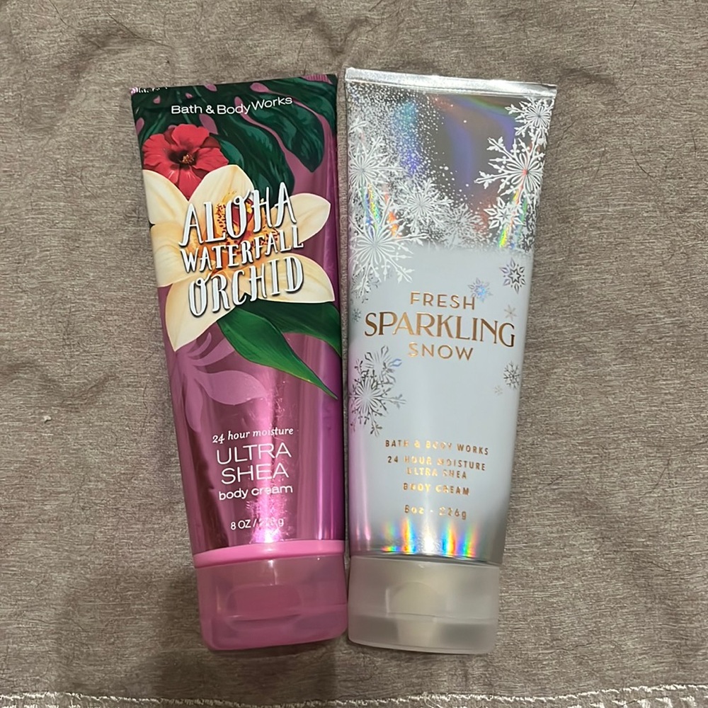 NEW!! 2 B&BW body Creams